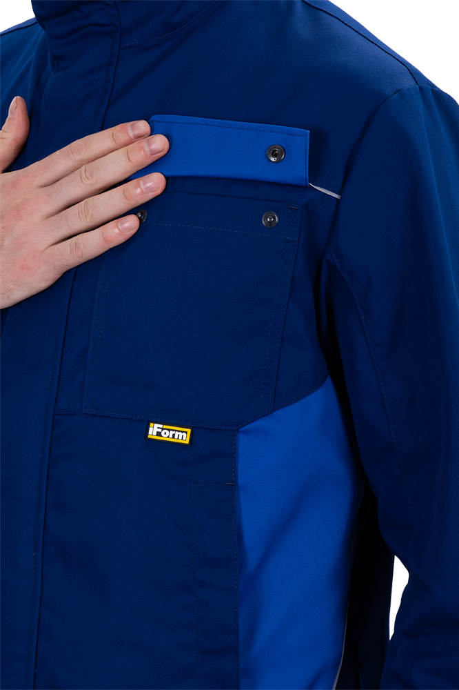 Куртка мужская GT от механических воздействий и ОПЗ, синий-василек