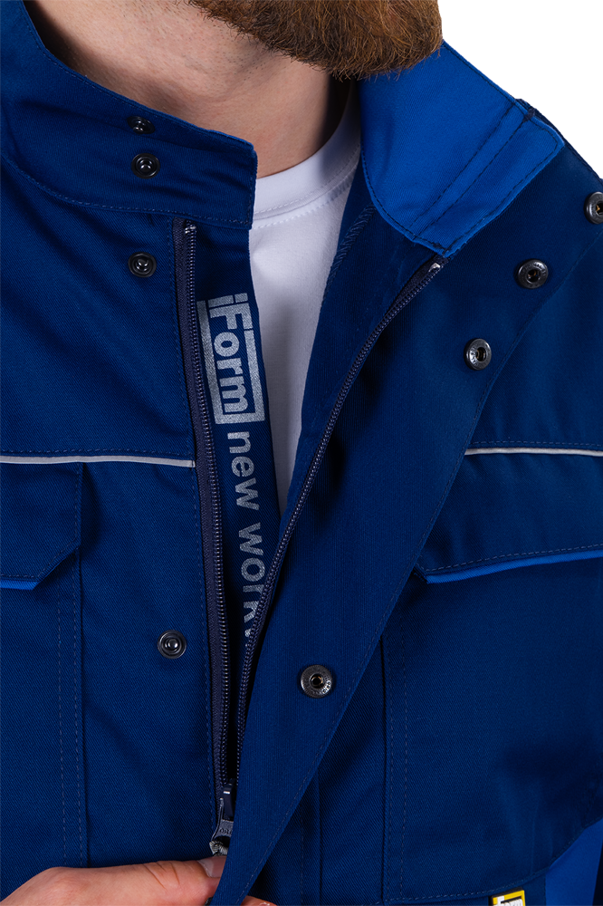 Куртка мужская GT от механических воздействий и ОПЗ, синий-василек