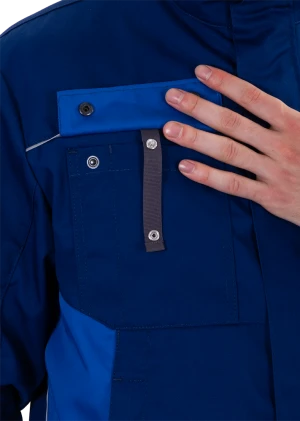 Куртка мужская GT от механических воздействий и ОПЗ, синий-василек