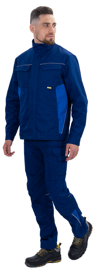 Куртка мужская GT от механических воздействий и ОПЗ, синий-василек