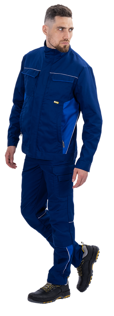 Куртка мужская GT от механических воздействий и ОПЗ, синий-василек