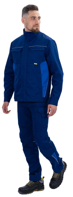 Куртка мужская GT от механических воздействий и ОПЗ, синий-василек