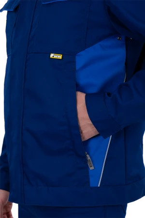 Куртка мужская GT от механических воздействий и ОПЗ, синий-василек