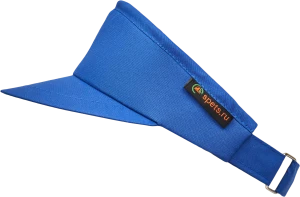 Козырёк ЛЮКС, васильковый Шап 022