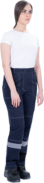 Костюм РАЦИОНАЛИЗАТОР летний, синий-василек, 100% х/б, женский (куртка, брюки)