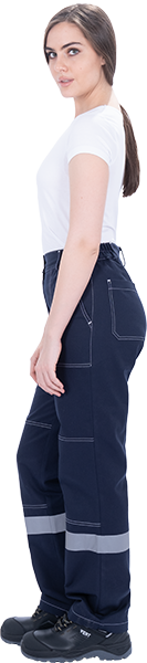 Костюм РАЦИОНАЛИЗАТОР летний, синий-василек, 100% х/б, женский (куртка, брюки)