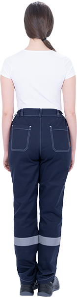 Костюм РАЦИОНАЛИЗАТОР летний, синий-василек, 100% х/б, женский (куртка, брюки)