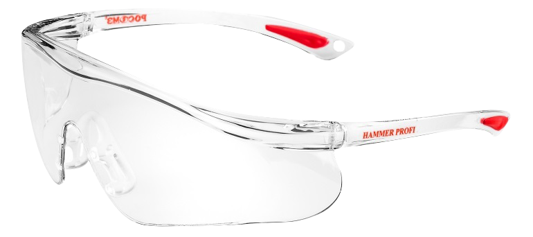 Очки РОСОМЗ™ О55 HAMMER PROFI StrongGlass (15537) (PC) (KN) Очк 008.15537
