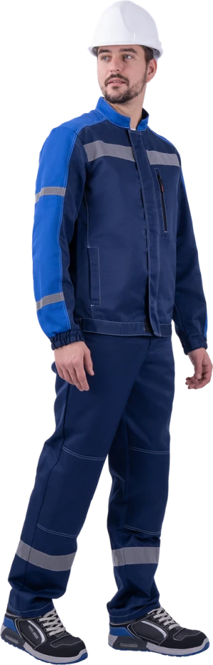 Костюм РОУД летний, синий-василек (Куртка+полукомбинезон)