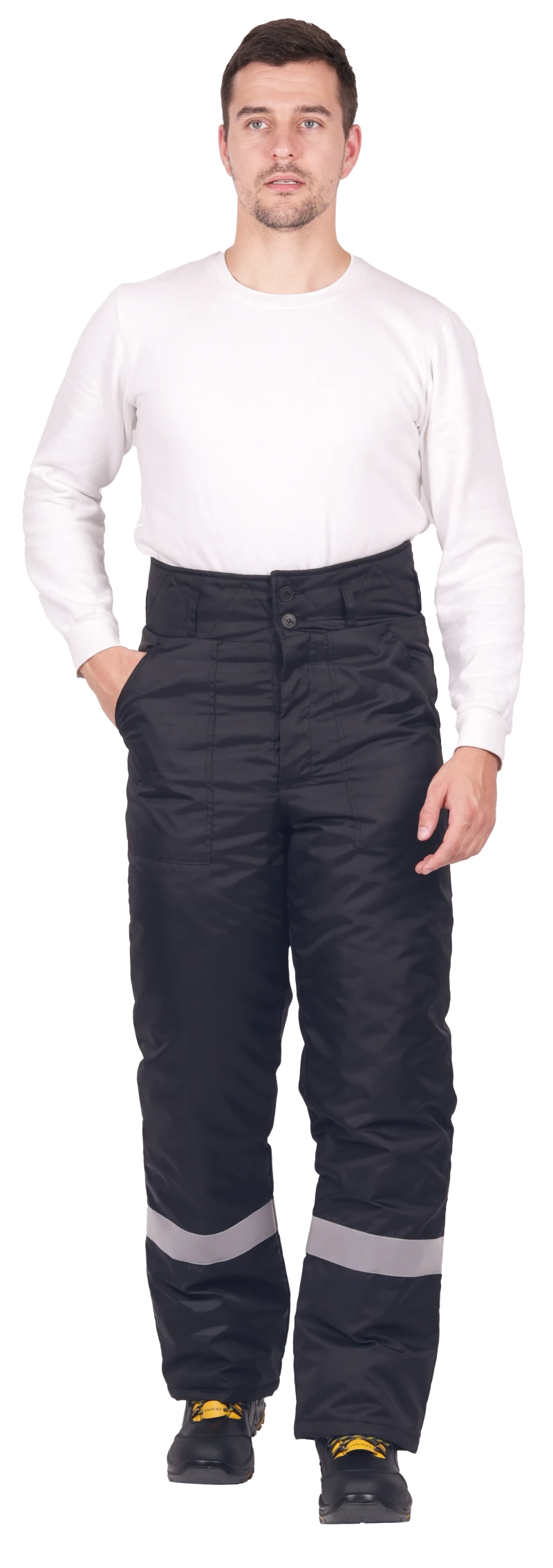 Брюки РОУД зимние, черные Брю 640