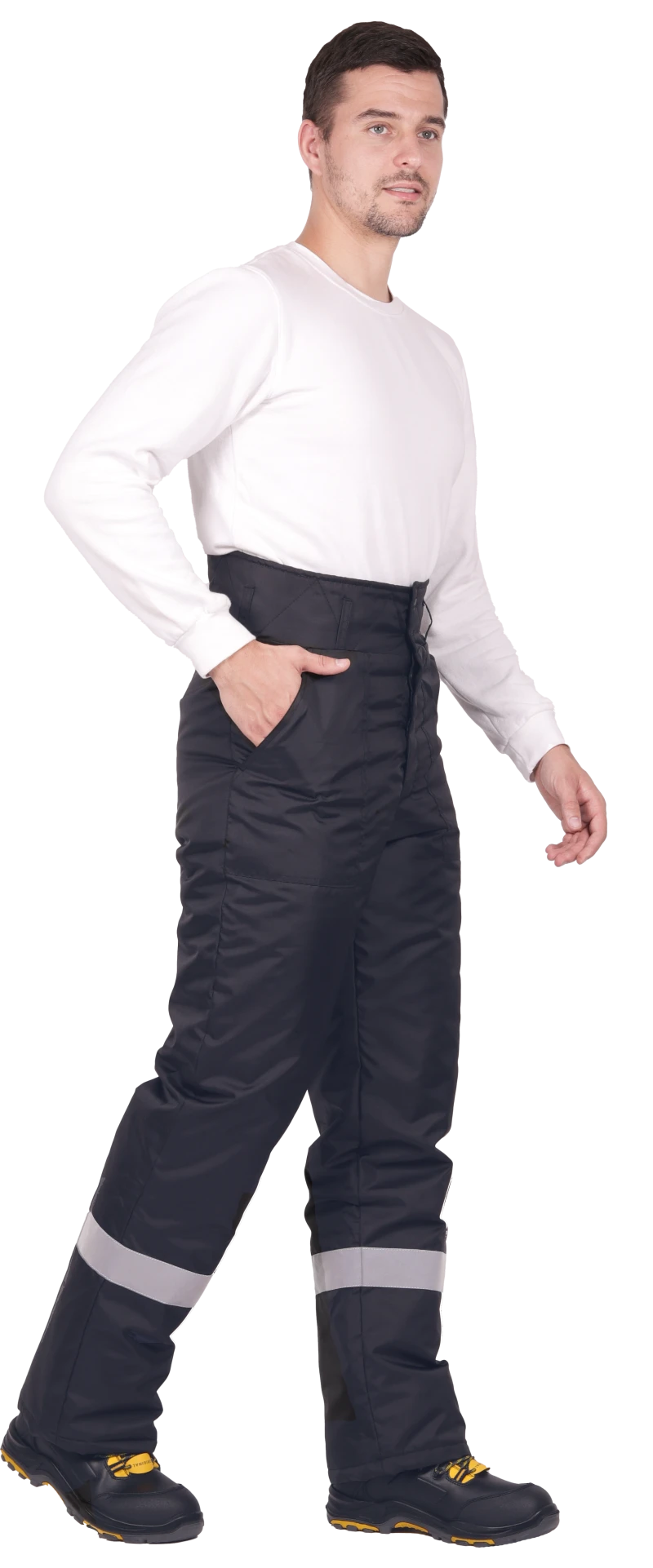 Брюки РОУД зимние, черные Брю 640