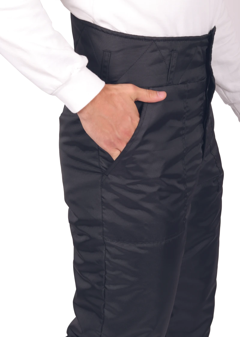 Брюки РОУД зимние, черные Брю 640