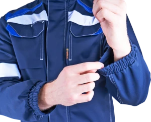 Костюм мужской СТАРАТЕЛЬ от механических воздействий и ОПЗ (куртка, брюки), синий/василек