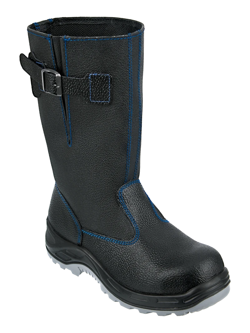 Сапоги СОЮЗНИК с МП иск.мех, юфть/кирза ПУ/ТПУ