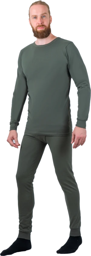 Белье мужское фуфайка кальсоны цвет хаки