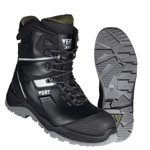 Ботинки VERT (VERT 3004) высокий берец с КП и КС, кожаные ПУ/ТПУ