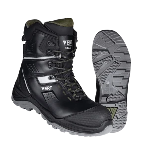 Ботинки VERT (VERT 3004) высокий берец с КП и КС, кожаные ПУ/ТПУ
