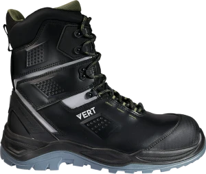Ботинки VERT (VERT 3004) высокий берец с КП и КС, кожаные ПУ/ТПУ