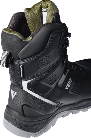 Ботинки VERT (VERT 3004) высокий берец с КП и КС, кожаные ПУ/ТПУ