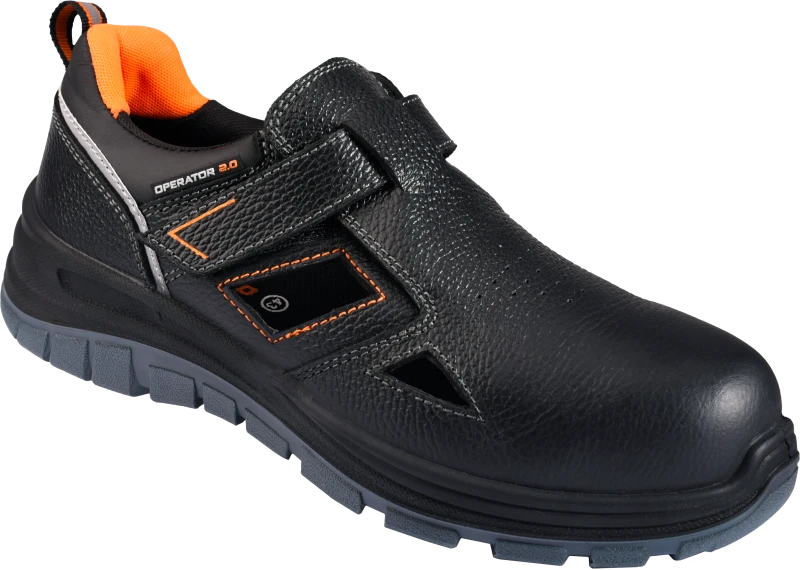 Полуботинки с перфорацией OPERATOR 2.0 с КП и КС, кожаные ПУ/ТПУ