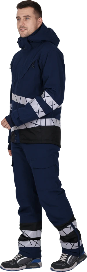 Куртка мужская ACTIVE от пониженных температур, синий-черный