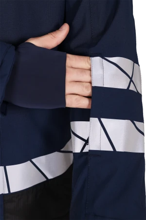 Куртка мужская ACTIVE от пониженных температур, синий-черный