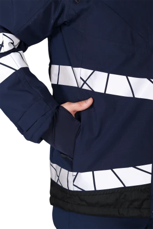 Куртка мужская ACTIVE от пониженных температур, синий-черный