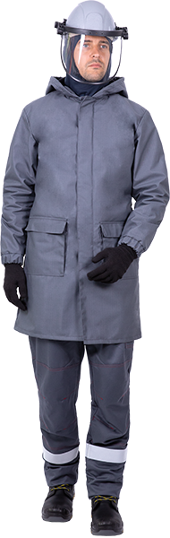 Плащ термостойкий ЗЭТВ 26.6 кал/см2 В/а П-3