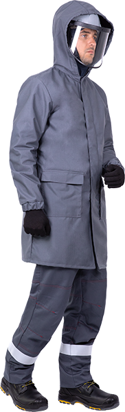 Плащ термостойкий ЗЭТВ 26.6 кал/см2 В/а П-3