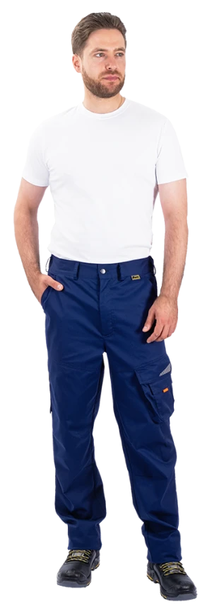 Брюки мужские iForm FX/ЭФИКС для защиты от механических воздействий и ОПЗ, цвет синий