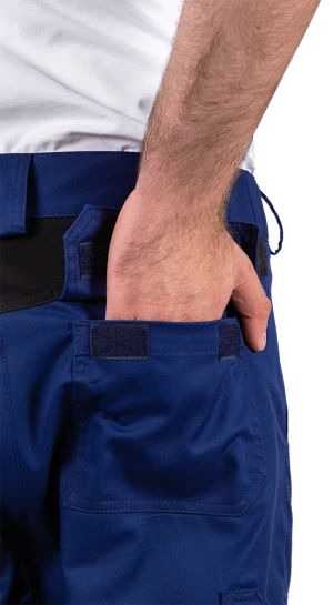 Брюки мужские iForm FX/ЭФИКС для защиты от механических воздействий и ОПЗ, цвет синий