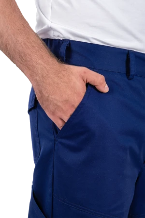 Брюки мужские iForm FX/ЭФИКС для защиты от механических воздействий и ОПЗ, цвет синий