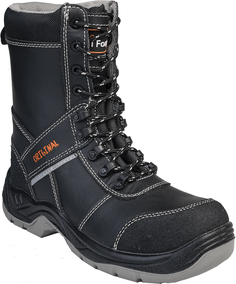 Ботинки iForm высокий берец с КП, кожаные ПУ/нитрил Бот 105