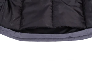 Куртка мужская ЭДВАНС от пониженных температур воздуха и ветра, механических воздействий и ОПЗ, серый/темно-серый/лимонная отделка Кур 662