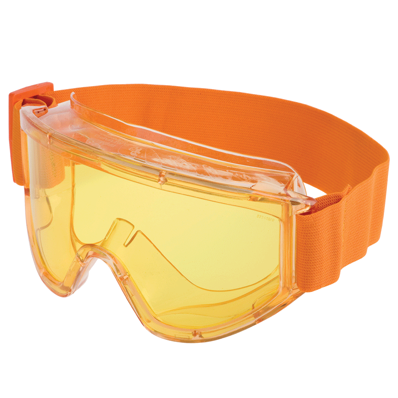 Очки АМПАРО™ ПРЕМИУМ (2152/223408) (РС) AF/AS (КN) герметичные, желтые Очк 412.2152