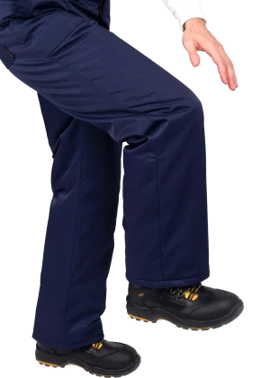 Костюм мужской СПЕЦ от пониженных температур воздуха, механических воздействий и ОПЗ  (куртка, брюки), темно-синий/василёк