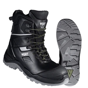 Ботинки VERT (VERT 3005) высокий берец с КП и КС нат.мех, кожаные ПУ/ТПУ