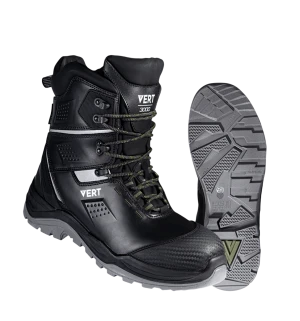 Ботинки VERT (VERT 3005) высокий берец с КП и КС нат.мех, кожаные ПУ/ТПУ
