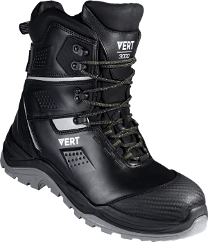 Ботинки VERT (VERT 3005) высокий берец с КП и КС нат.мех, кожаные ПУ/ТПУ
