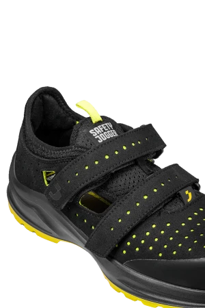 Полуботинки с перфорацией MODULO S1PS SANDAL с КП и КС, микрофибра ПУ/ПУ