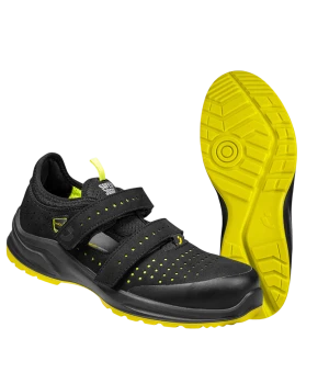 Полуботинки с перфорацией MODULO S1PS SANDAL с КП и КС, микрофибра ПУ/ПУ