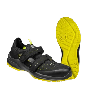 Полуботинки с перфорацией MODULO S1PS SANDAL с КП и КС, микрофибра ПУ/ПУ
