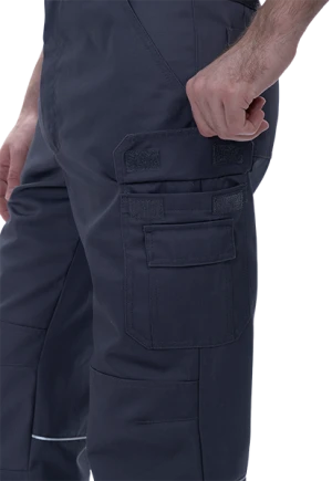 Брюки мужские GT от механических воздействий и ОПЗ, серый-т.серый