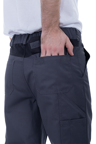 Брюки мужские GT от механических воздействий и ОПЗ, серый-т.серый