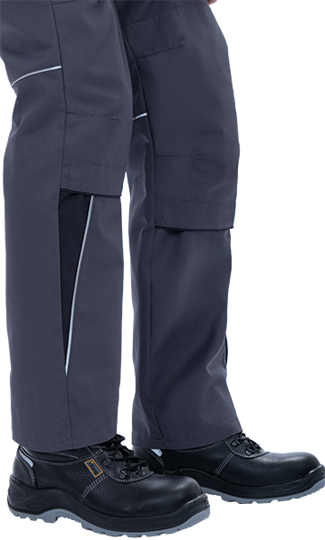 Брюки мужские GT от механических воздействий и ОПЗ, серый-т.серый