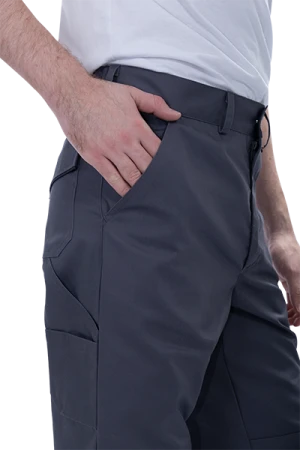 Брюки мужские GT от механических воздействий и ОПЗ, серый-т.серый