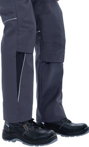 Брюки мужские GT от механических воздействий и ОПЗ, серый-т.серый