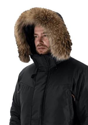 Куртка мужская iForm ORIGINAL от пониженных температур воздуха и ветра, механических воздействий и ОПЗ, черный