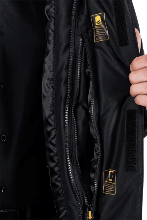Куртка мужская iForm ORIGINAL от пониженных температур воздуха и ветра, механических воздействий и ОПЗ, черный