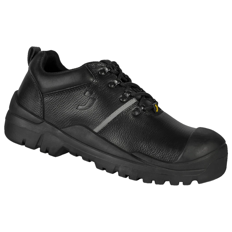 Полуботинки HEKLA S3 LOW (ХЕКЛА) с МП и МС, кожаные Нитрил